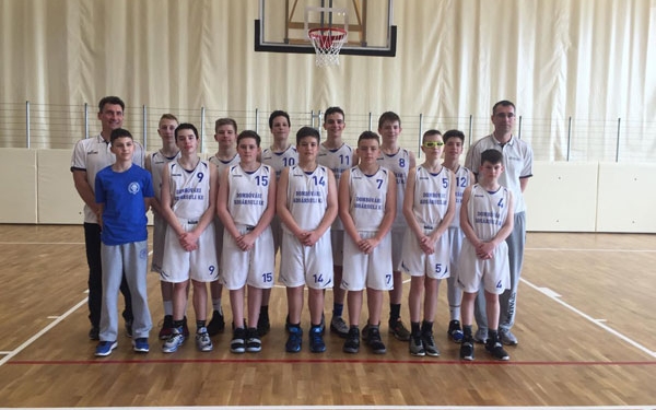 Magyarország nyolc legjobb csapata között a Dombóvári Kosársuli U14-es csapata