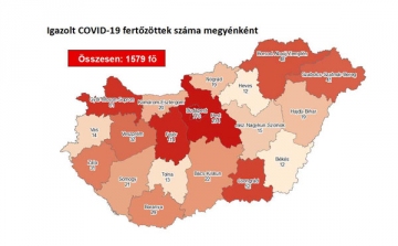 1579 főre nőtt a beazonosított fertőzöttek száma és elhunyt 12 beteg