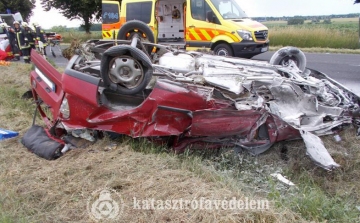 A balesetek napja volt péntek a dombóvári hivatásos tűzoltók számára