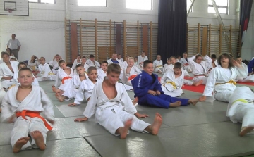 Országos judo edzőtábor - dombóvári részvétellel